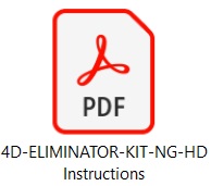 4D-ELIMINATOR-KIT-NG-HD Instructions